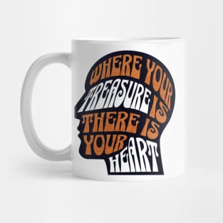 Head and heart Mug